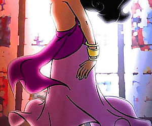 Esmeralda porno Dibujos animados -..