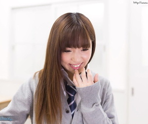 Petite Japanese schoolgirl..