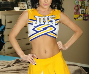 Sweet cheerleader Alektra..